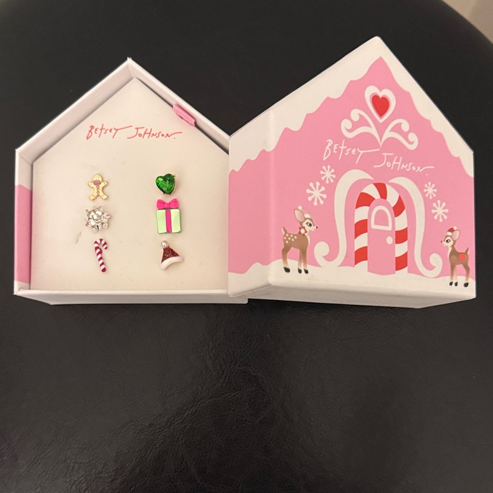 Betsey Johnson Holiday Earrings. Mix and Match!  Brand New!